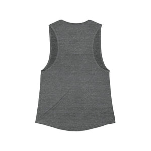 Women's Muscle Tank - Relaxed Comfortable Tank with Logo, Perfect for Hot Days