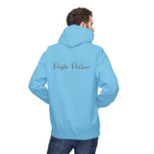 Load image into Gallery viewer, Cozy Fleece Hoodie - Purple Possum Design, Unisex Pullover, Perfect Gift, Casual Wear, Fall Fashion