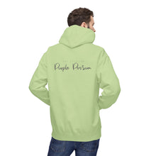 Load image into Gallery viewer, Cozy Fleece Hoodie - Purple Possum Design, Unisex Pullover, Perfect Gift, Casual Wear, Fall Fashion