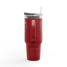 Load image into Gallery viewer, Insulated Travel Mug with Adorable Purple Possum Logo