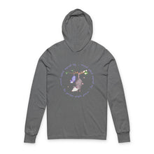 Load image into Gallery viewer, Charming Hooded Long Sleeve Tee for Nature Lovers, Cute Animal Artwork, Perfect Gift for Friends, Eco-Friendly Apparel, Relaxing Casual Wear