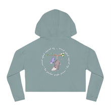 Load image into Gallery viewer, Cropped Hoodie Logo Sweatshirt for Women