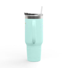Load image into Gallery viewer, Insulated Travel Mug with Adorable Purple Possum Logo