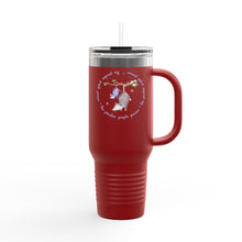 Load image into Gallery viewer, Insulated Travel Mug with Adorable Purple Possum Logo