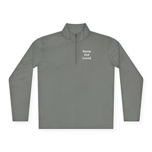 Purple Possum Quarter-Zip Pullover