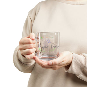 Purple Possum Glass Mug