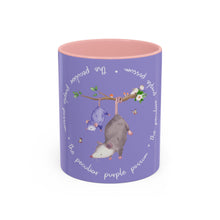 Load image into Gallery viewer, Peculiar Purple Possum Coffee Mug - Playful Animal Mug, Gift for Animal Lovers, Cute Kitchen Decor, Fun Tea Mug, Personalized Gift