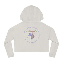 Load image into Gallery viewer, Cropped Hoodie Logo Sweatshirt for Women