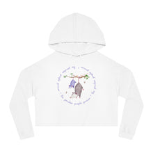 Load image into Gallery viewer, Cropped Hoodie Logo Sweatshirt for Women