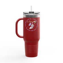 Load image into Gallery viewer, Insulated Travel Mug with Adorable Purple Possum Logo