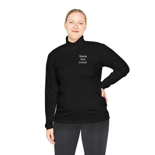 Purple Possum Quarter-Zip Pullover
