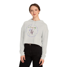 Load image into Gallery viewer, Cropped Hoodie Logo Sweatshirt for Women