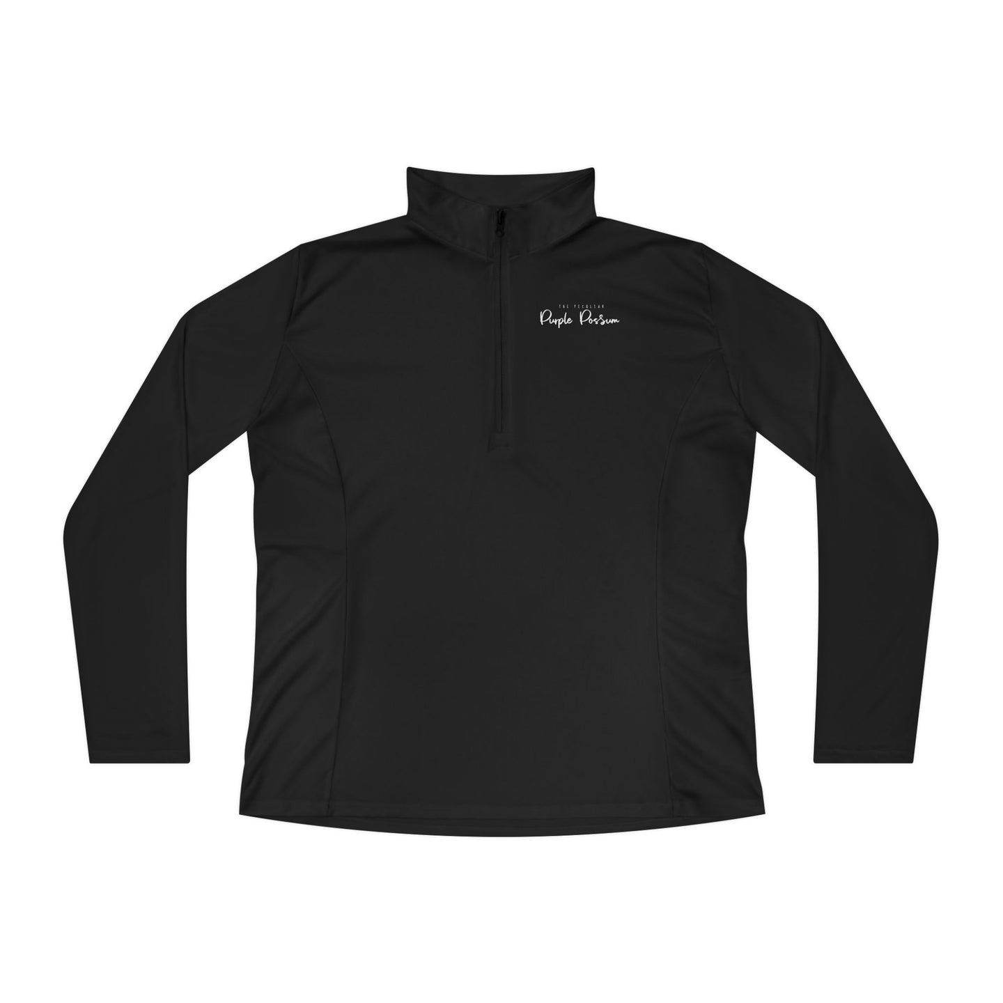 Purple Possum 1/4 Zip Pullover in Women’s Sizes