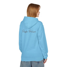 Load image into Gallery viewer, Cozy Fleece Hoodie - Purple Possum Design, Unisex Pullover, Perfect Gift, Casual Wear, Fall Fashion