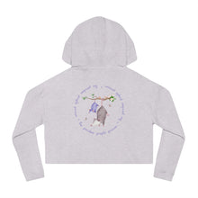 Load image into Gallery viewer, Cropped Hoodie Logo Sweatshirt for Women