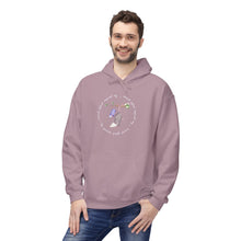 Load image into Gallery viewer, Cozy Fleece Hoodie - Purple Possum Design, Unisex Pullover, Perfect Gift, Casual Wear, Fall Fashion
