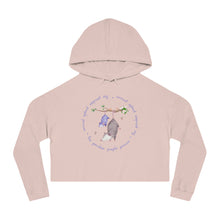 Load image into Gallery viewer, Cropped Hoodie Logo Sweatshirt for Women