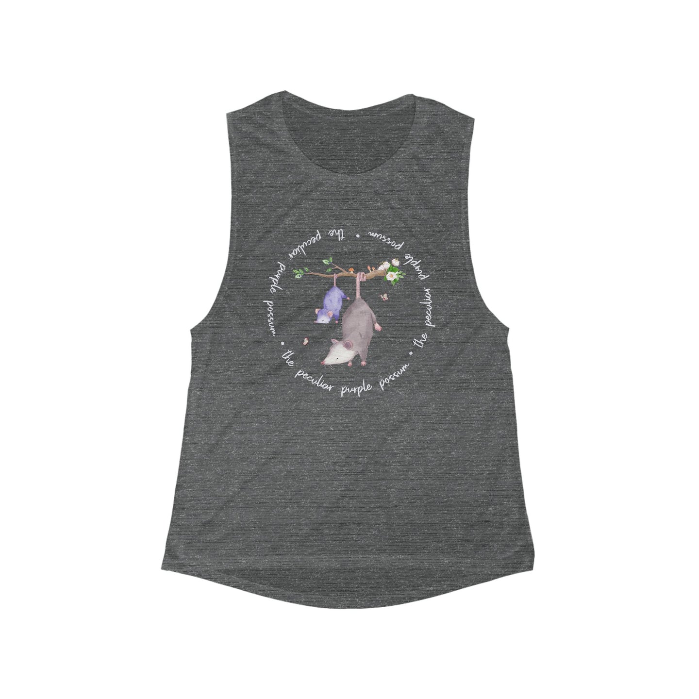 Women's Muscle Tank - Relaxed Comfortable Tank with Logo, Perfect for Hot Days