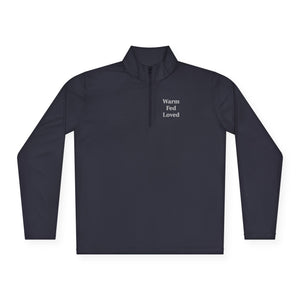 Purple Possum Quarter-Zip Pullover