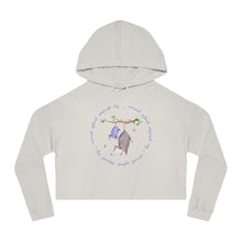 Load image into Gallery viewer, Cropped Hoodie Logo Sweatshirt for Women