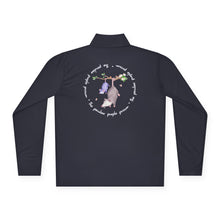 Load image into Gallery viewer, Purple Possum Quarter-Zip Pullover