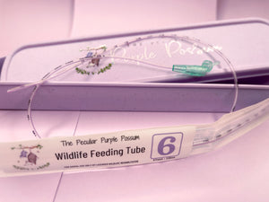 6fr Peculiar Purple Possum Feeding Tube